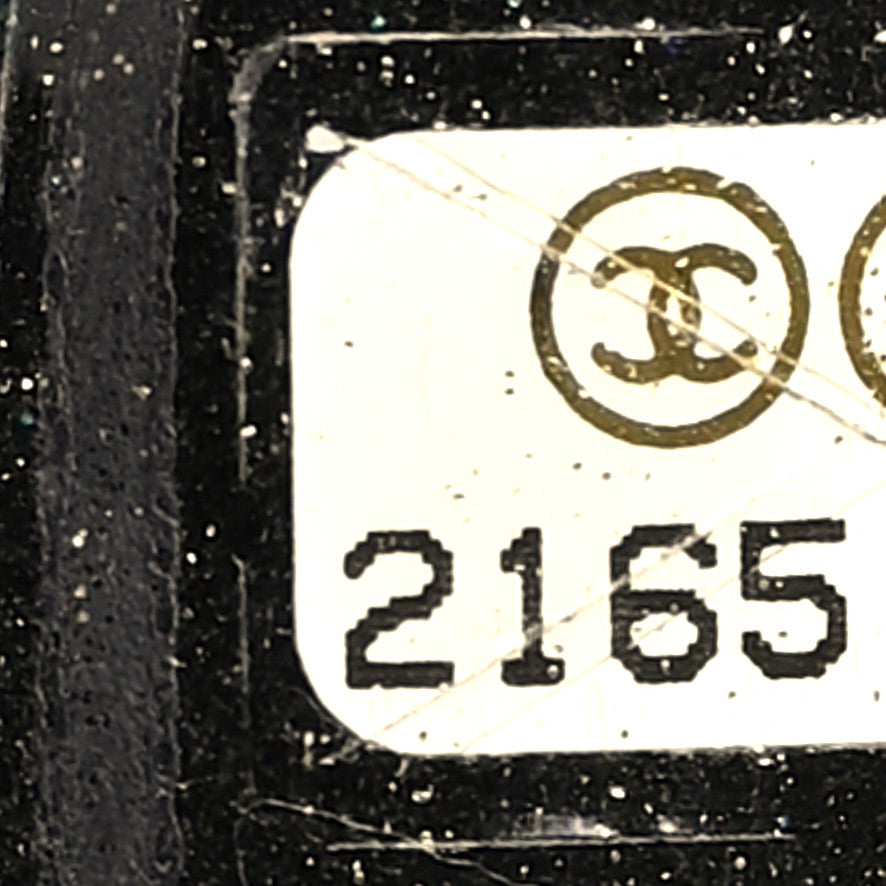 Lambskin Quilted Frame Clasp Flap Clutch Black