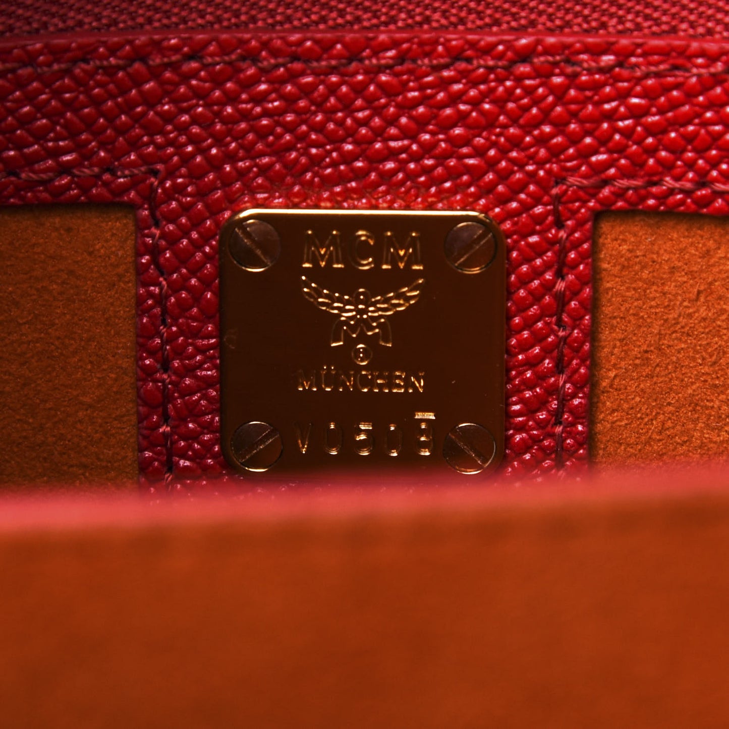 Park Avenue Calfskin Small Patricia Crossbody Bag Red