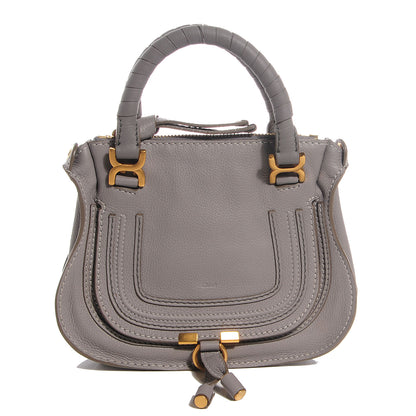 Chloe Calfskin Mini Marcie Satchel Cashmere Grey 1 of 12
