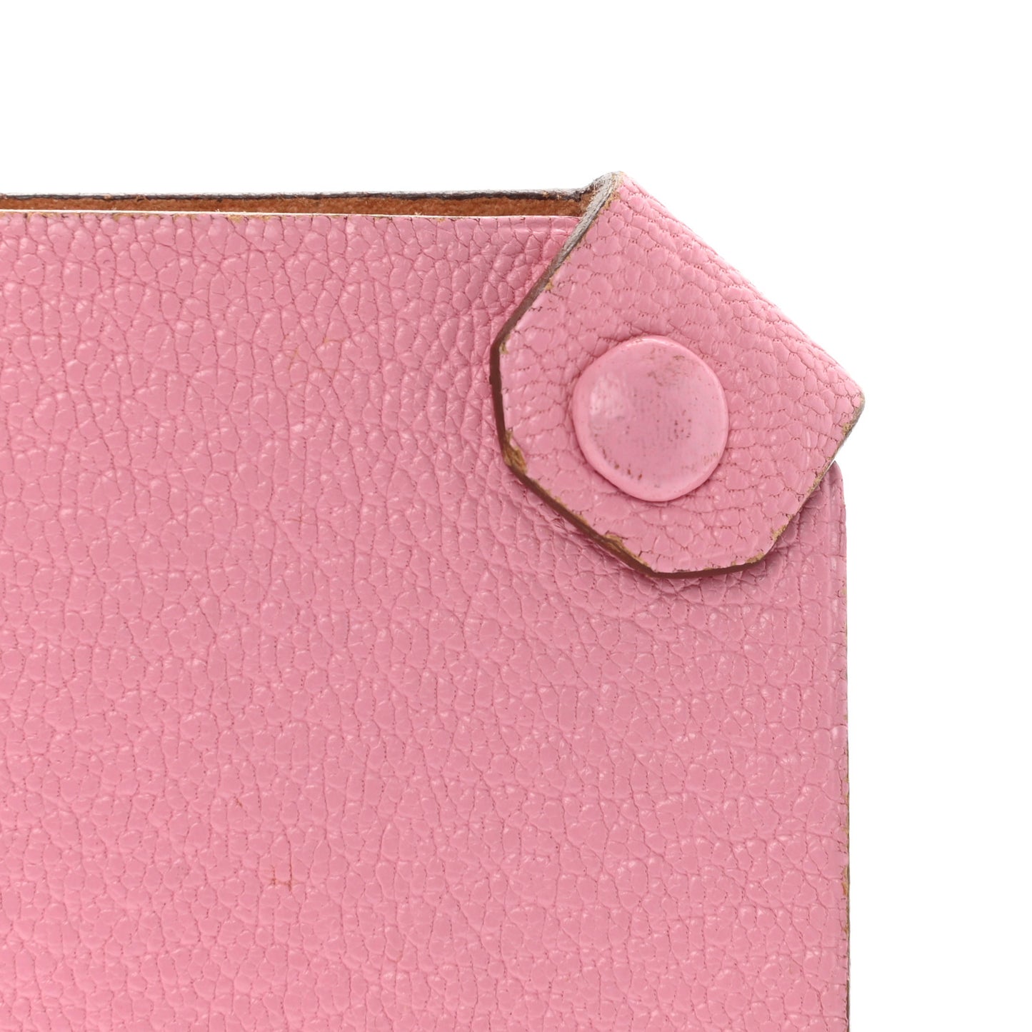 Chevre Mysore Tarmac PM Passport Holder Rose Confetti