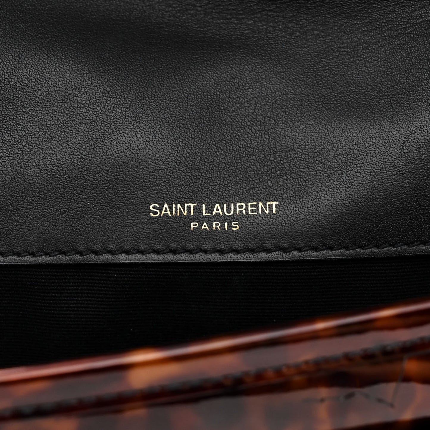 Patent Monogram Baby Niki Chain Satchel Tortoiseshell