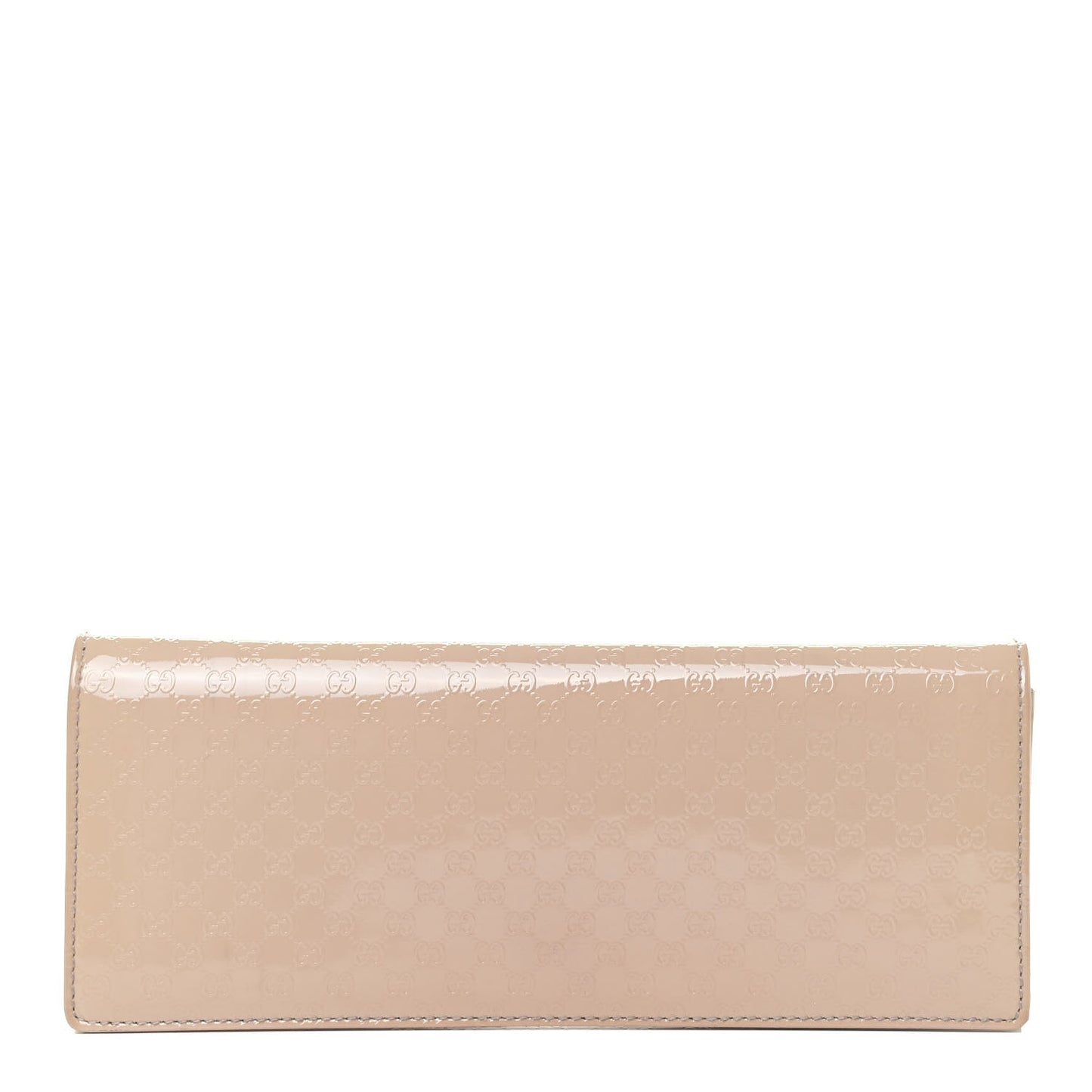 Patent Microguccissima Small Broadway Clutch Dark Cipria