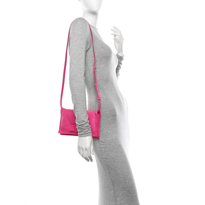 Salvatore Ferragamo Calfskin Mini Viva Bow Shoulder Bag Hot Pink 2 of 9