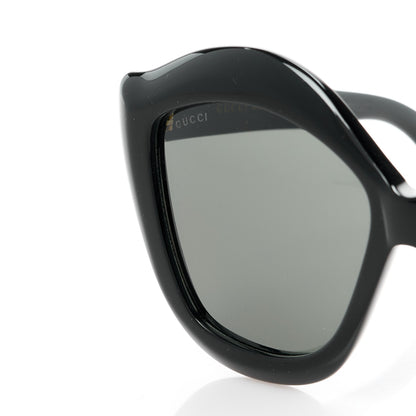 Gucci Cat Eye GG0117S Sunglasses Black 8 of 9