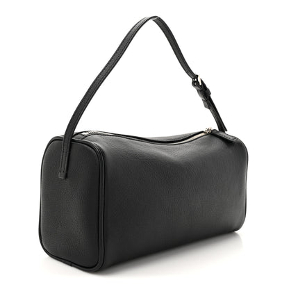 The Row Grained Calfskin 90's Bag Black 3 of 9