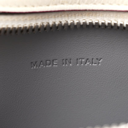 Christian Dior Calfskin Chain Wallet Grey Off White 8 of 13