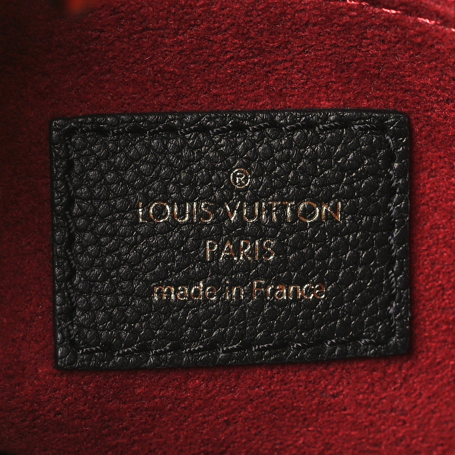 Louis Vuitton Empreinte Monogram Giant Onthego PM Black Beige 6 of 9