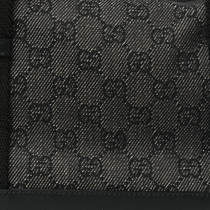 Gucci Monogram Carry On Duffle Bag Black 8 of 10