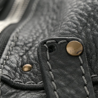 Chloe Calfskin Paddington Double Zipped Bowler Black 13 of 13
