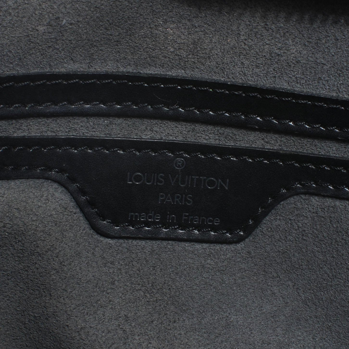 Louis Vuitton Epi Saint Jacques PM Long Straps Black 6 of 7