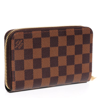 Louis Vuitton Damier Ebene Compact Zippy Wallet 2 of 6