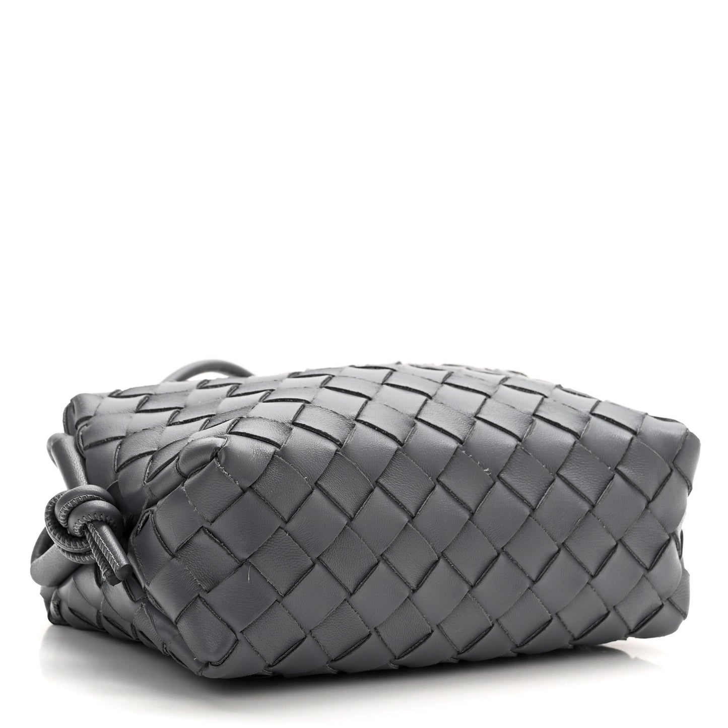 Nappa Intrecciato Mini Loop Camera Bag Thunder
