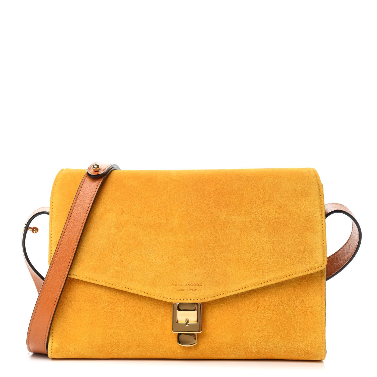 Marc Jacobs Suede Memo Gold 1 of 10