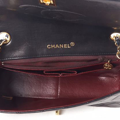 Chanel Lambskin Quilted Small Single Flap Black 6 of 9