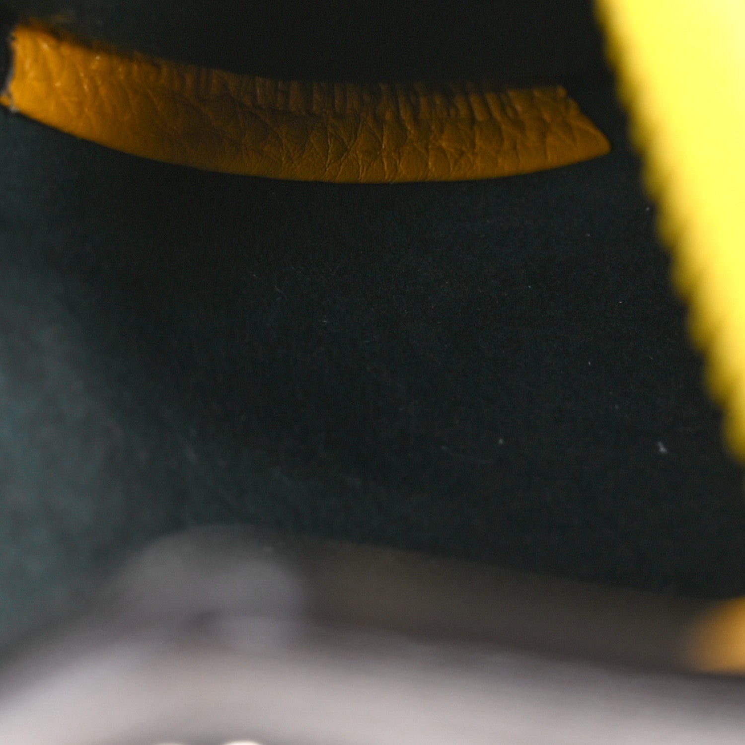 Fendi Cuoio Romano Vitello Cover Sellerissima Monochrome Mini Peekaboo I SEE U Satchel Sunflower 7 of 12