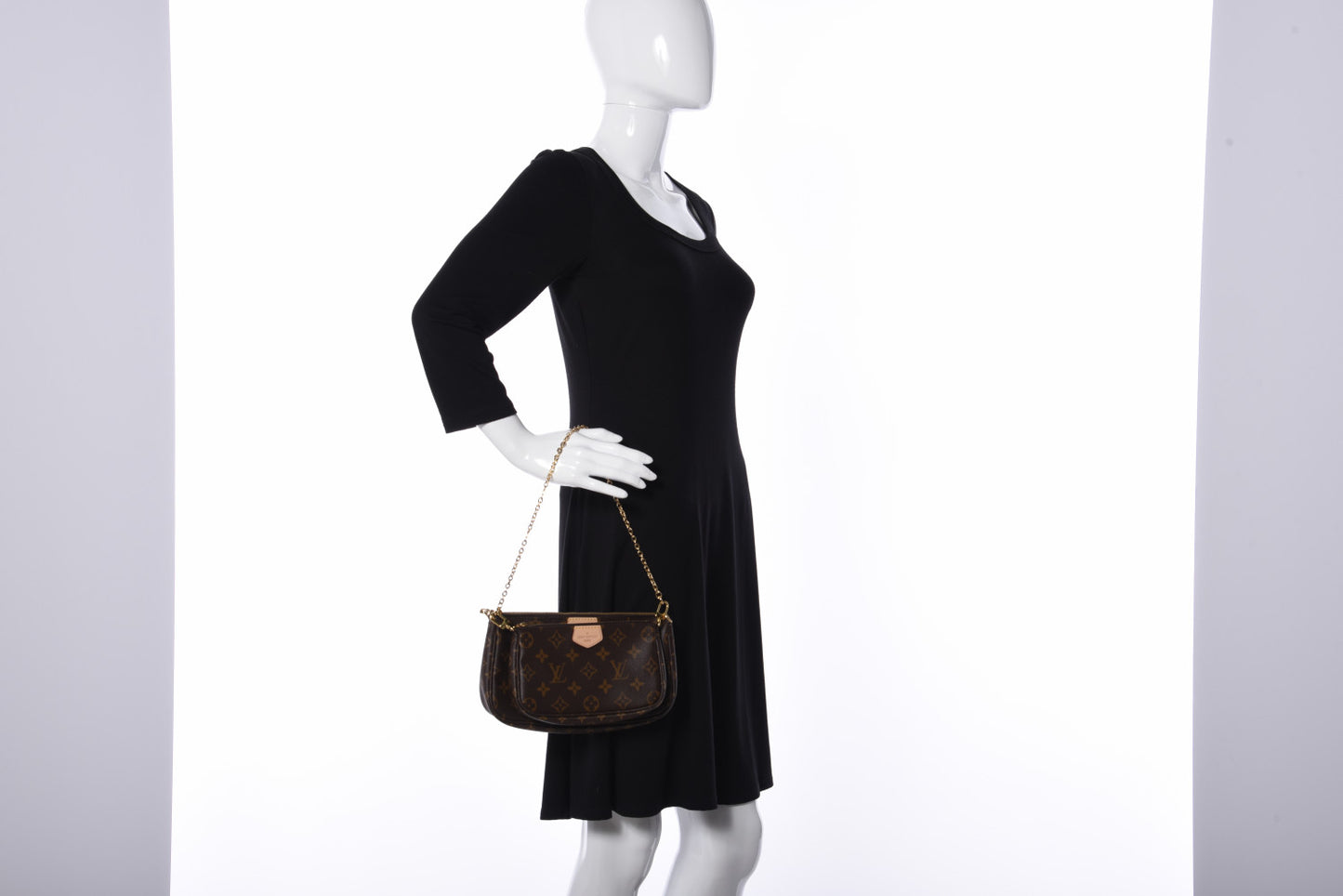 Monogram Multi Pochette Accessories Kaki