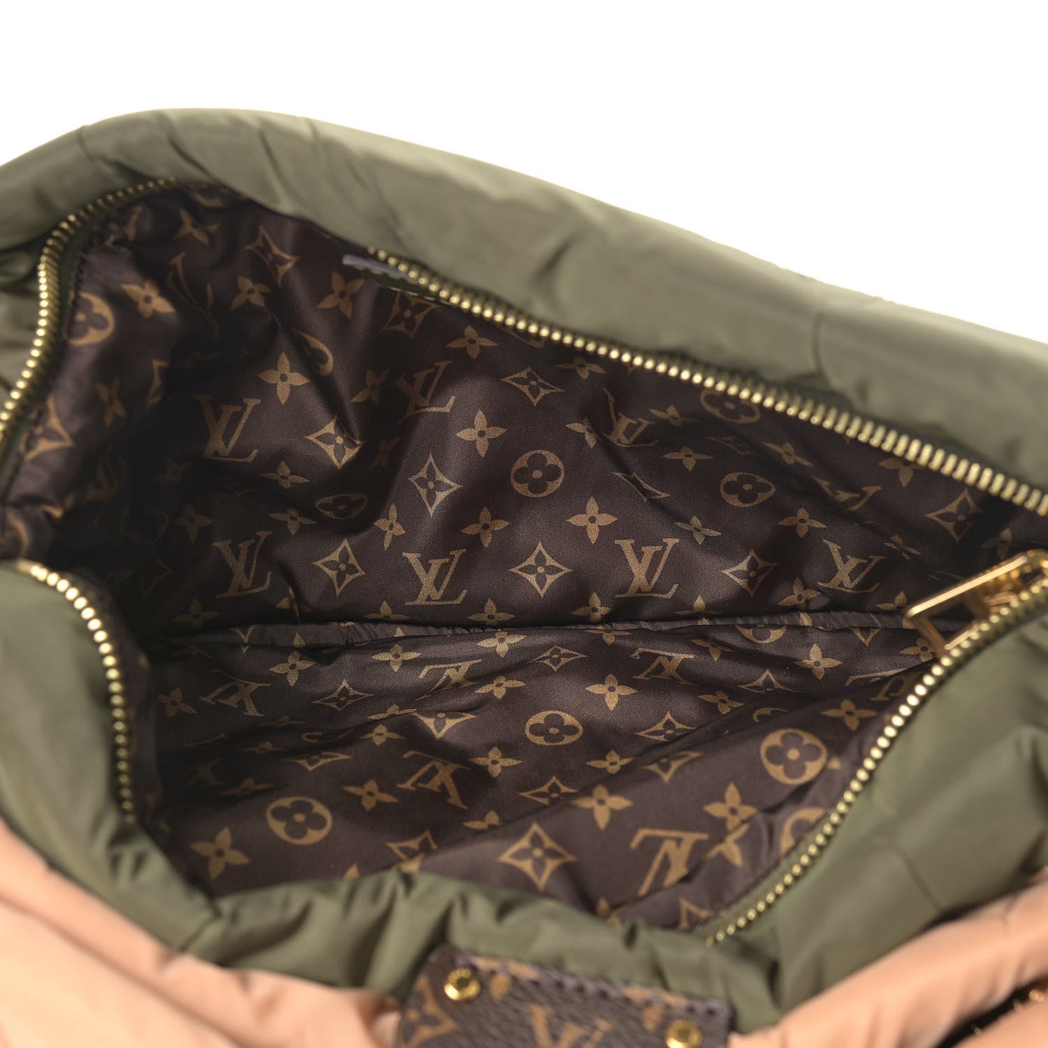 Louis Vuitton Econyl Monogram Pillow Maxi Multi Pochette Accessories Kaki Beige 5 of 9