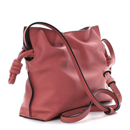 Loewe Calfskin Mini Flamenco Knot Clutch Pink 3 of 10