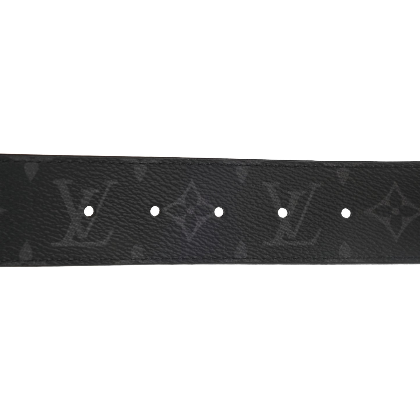 Monogram Eclipse Taigarama 40mm LV Initiales Reversible Belt 95 38 Black