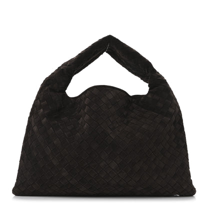 Bottega Veneta Suede Intrecciato Small Hop Fondant 1 of 9