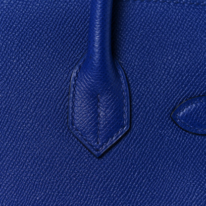 Hermes Epsom Birkin 30 Bleu Electrique 9 of 34