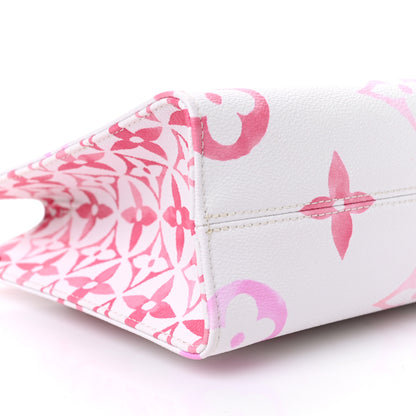 Louis Vuitton Monogram Giant By The Pool 2.0 Onthego PM Pink 8 of 9