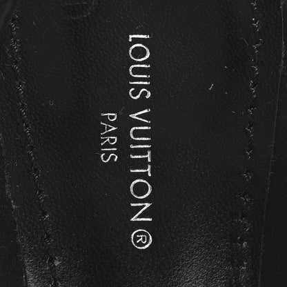 Louis Vuitton Crystal Sparkle Slingback Pumps 40 Black 7 of 14
