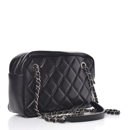 Chanel Calfskin Quilted Small Ballerine Camera Case Black 3 of 8