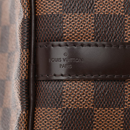 Louis Vuitton Damier Ebene Speedy Bandouliere 25 6 of 8
