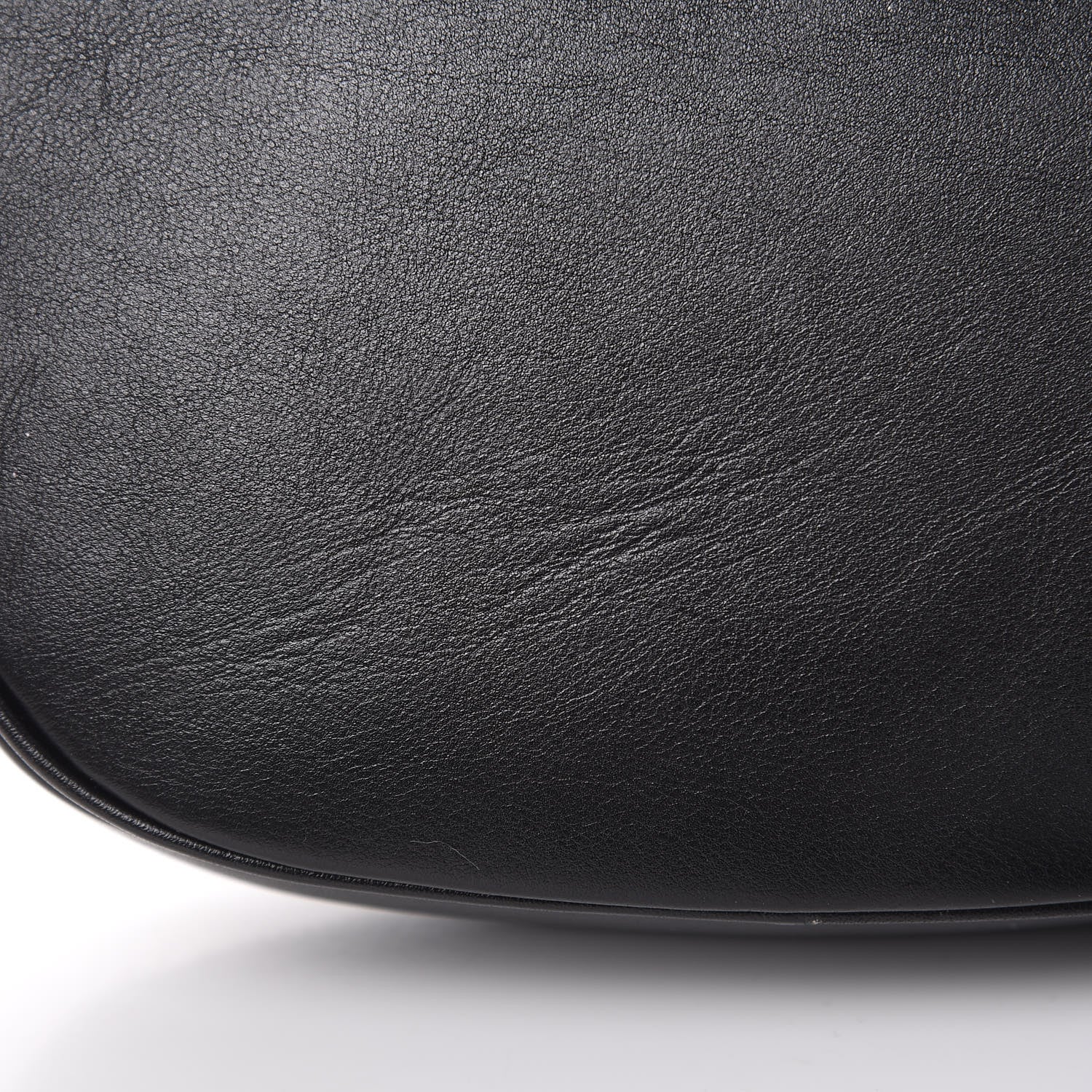 Celine Calfskin Quilted Small C Charm Bag Black 10 of 11