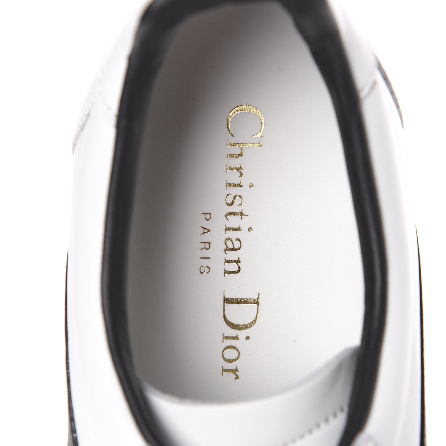 Calfskin Mix Diorun Sneakers 39.5 Optic White