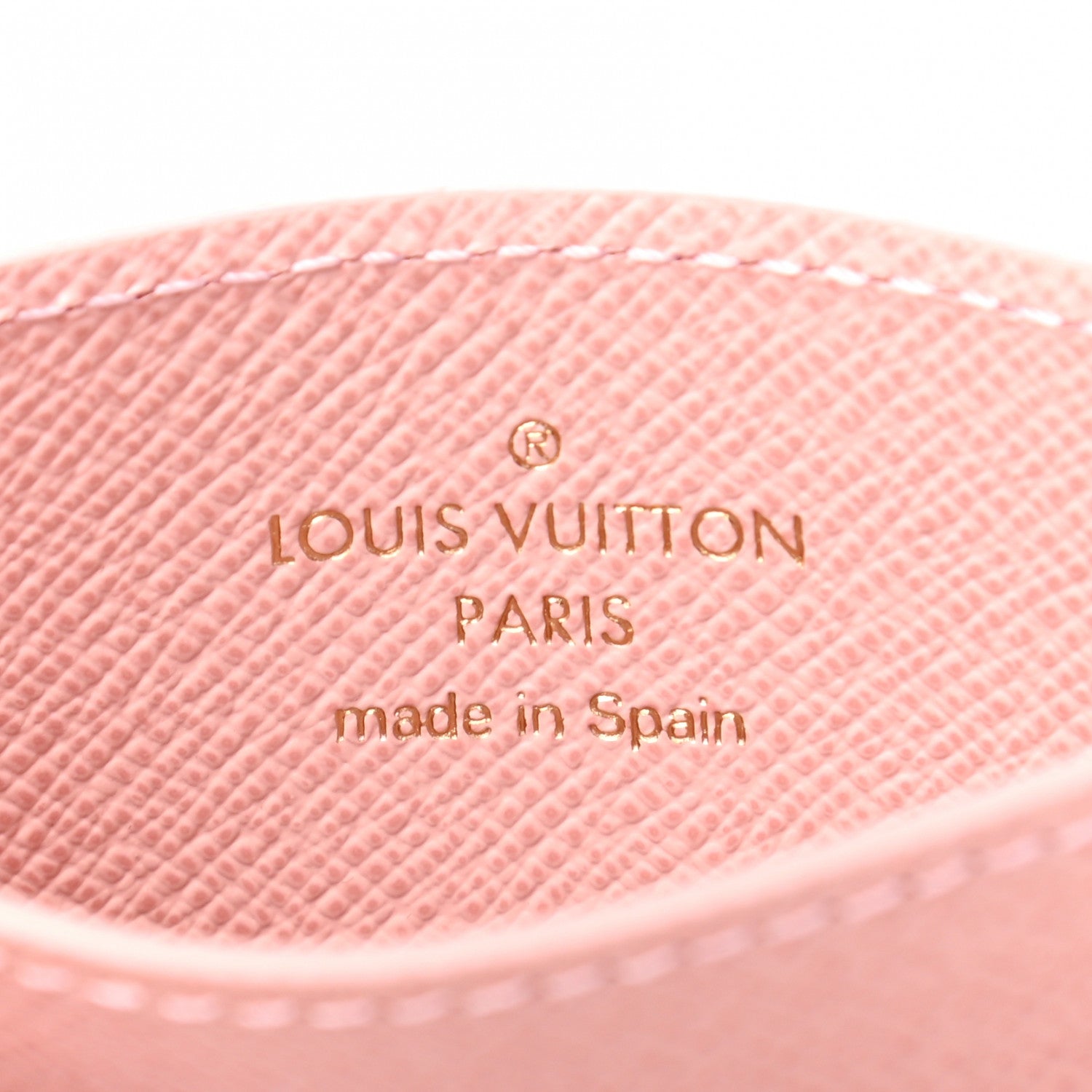 Louis Vuitton Damier Azur Daily Card Holder Rose Ballerine 6 of 6
