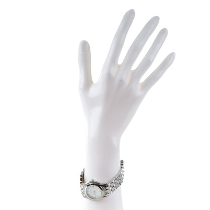 Gucci Stainless Steel Diamond Mother of Pearl 27mm 5500L Quartz Watch 2 of 6