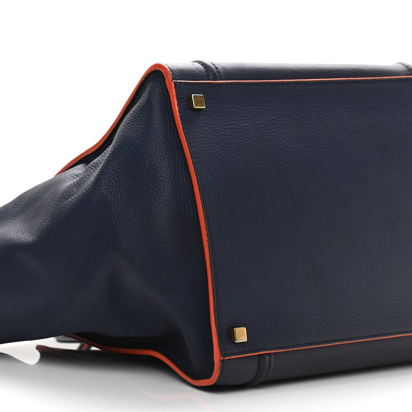 Supple Calfskin Medium Phantom Luggage Midnight