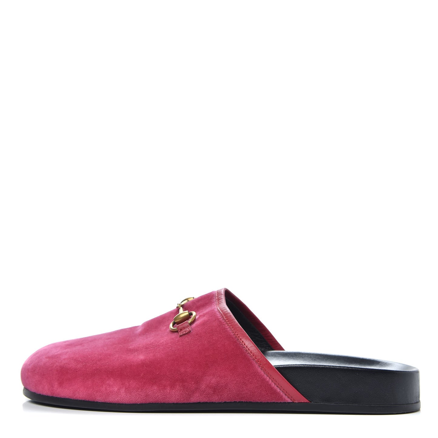 Softy Velvet Malaga Kid Womens Horsebit River Slippers 38.5 Light Raspberry Rose