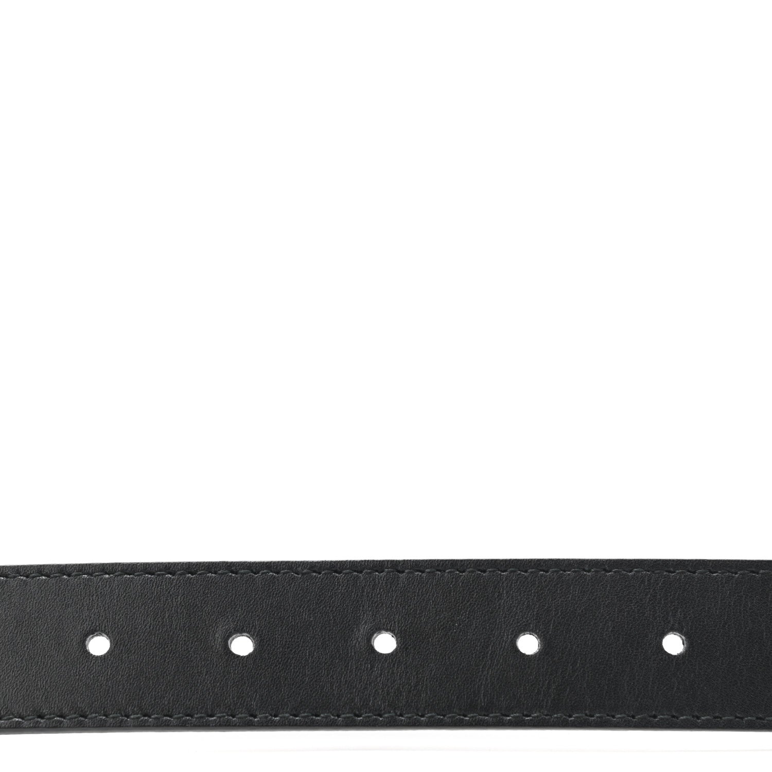 Gucci Calfskin Double G 30mm Belt 75 30 Black 3 of 7