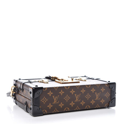 Louis Vuitton Monogram Petite Malle Black 4 of 9