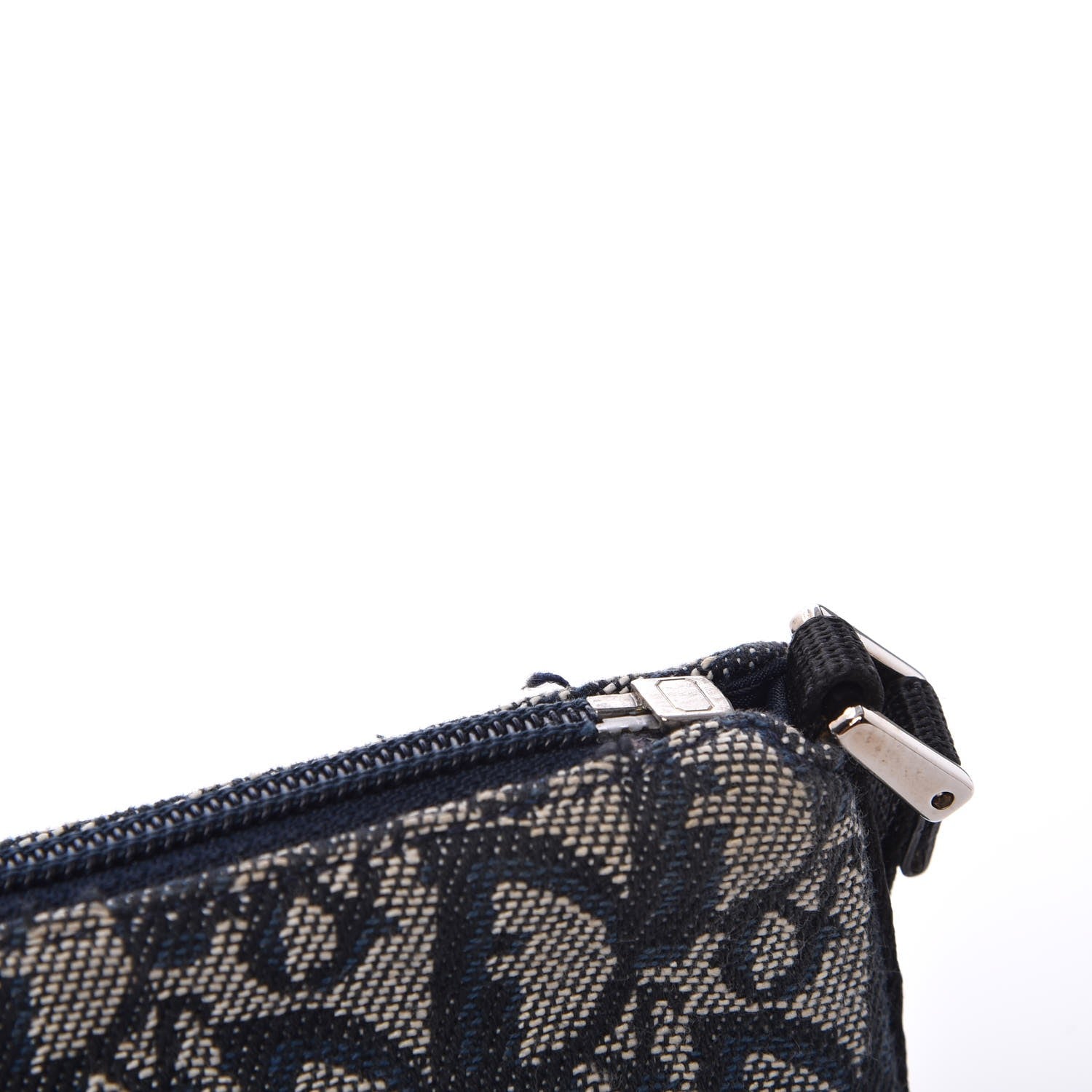 Christian Dior Monogram Shoulder Bag Pochette Blue 8 of 8