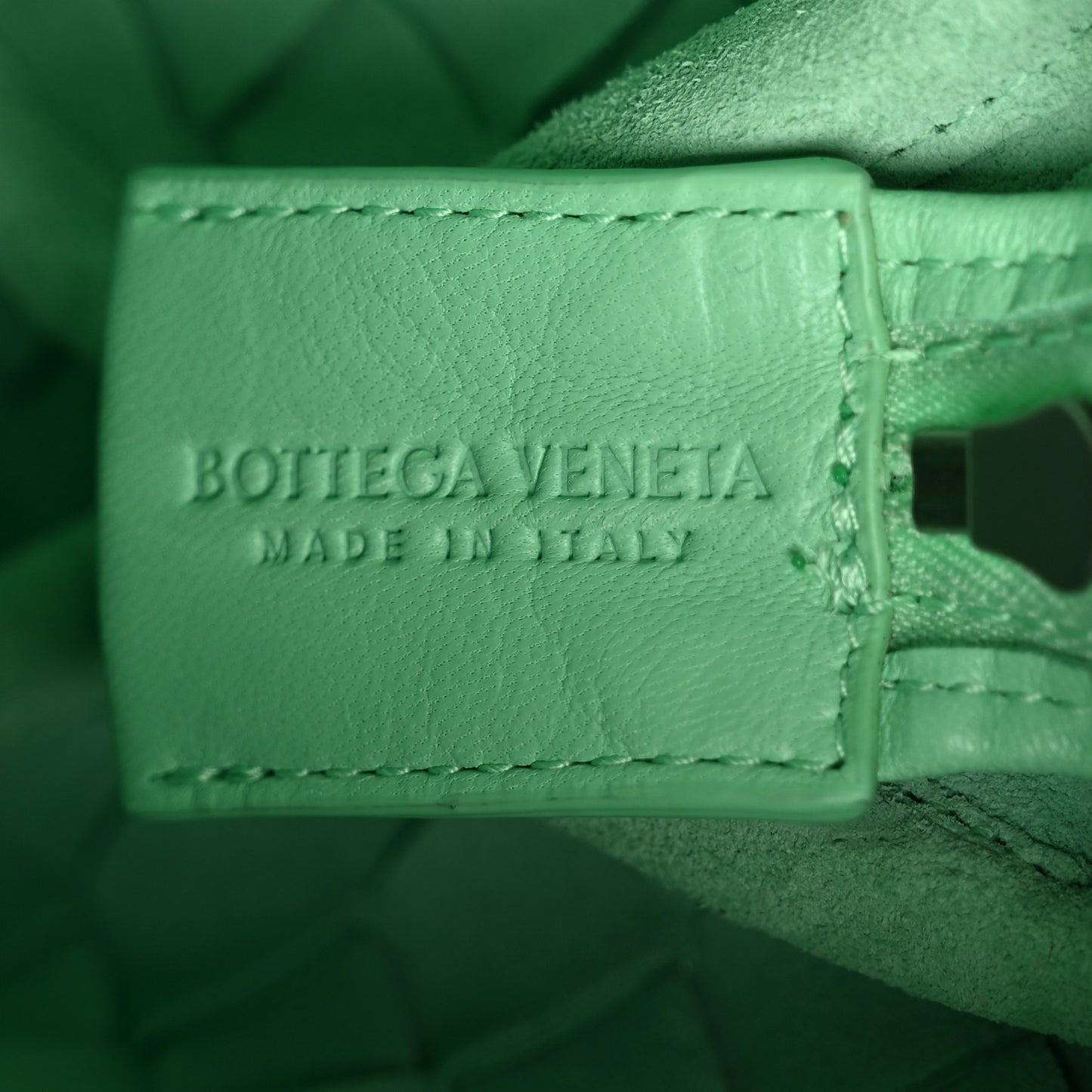 Nappa Intrecciato Mini Loop Camera Bag Fountain