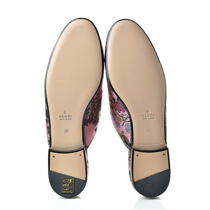 Gucci X DISNEY Jacquard Japanese Donald Duck Womens Princetown Slippers 39 Pink Black 6 of 9