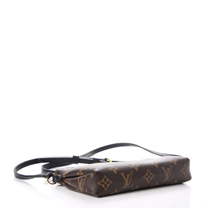 Louis Vuitton Monogram Pallas Clutch Black 5 of 9