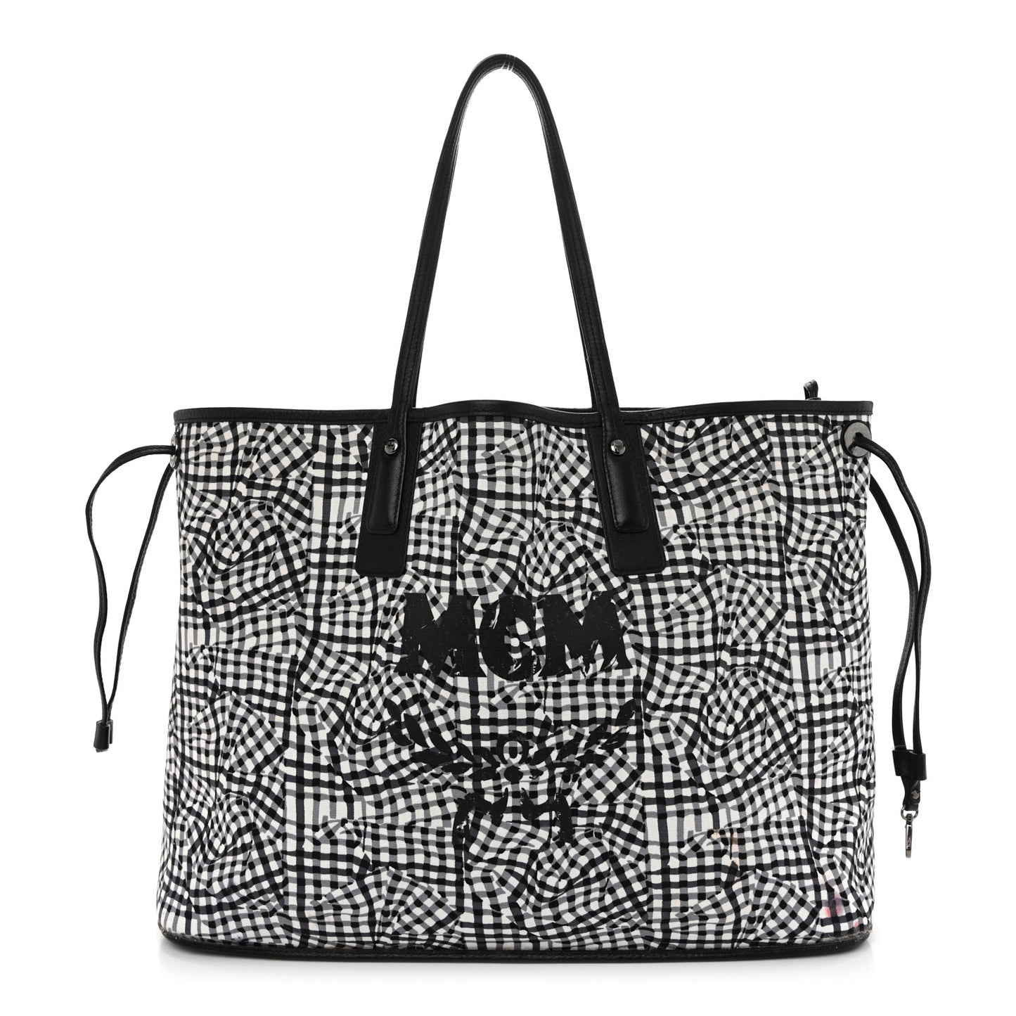 Visetos Large Liz Reversible Shopper Tote Black