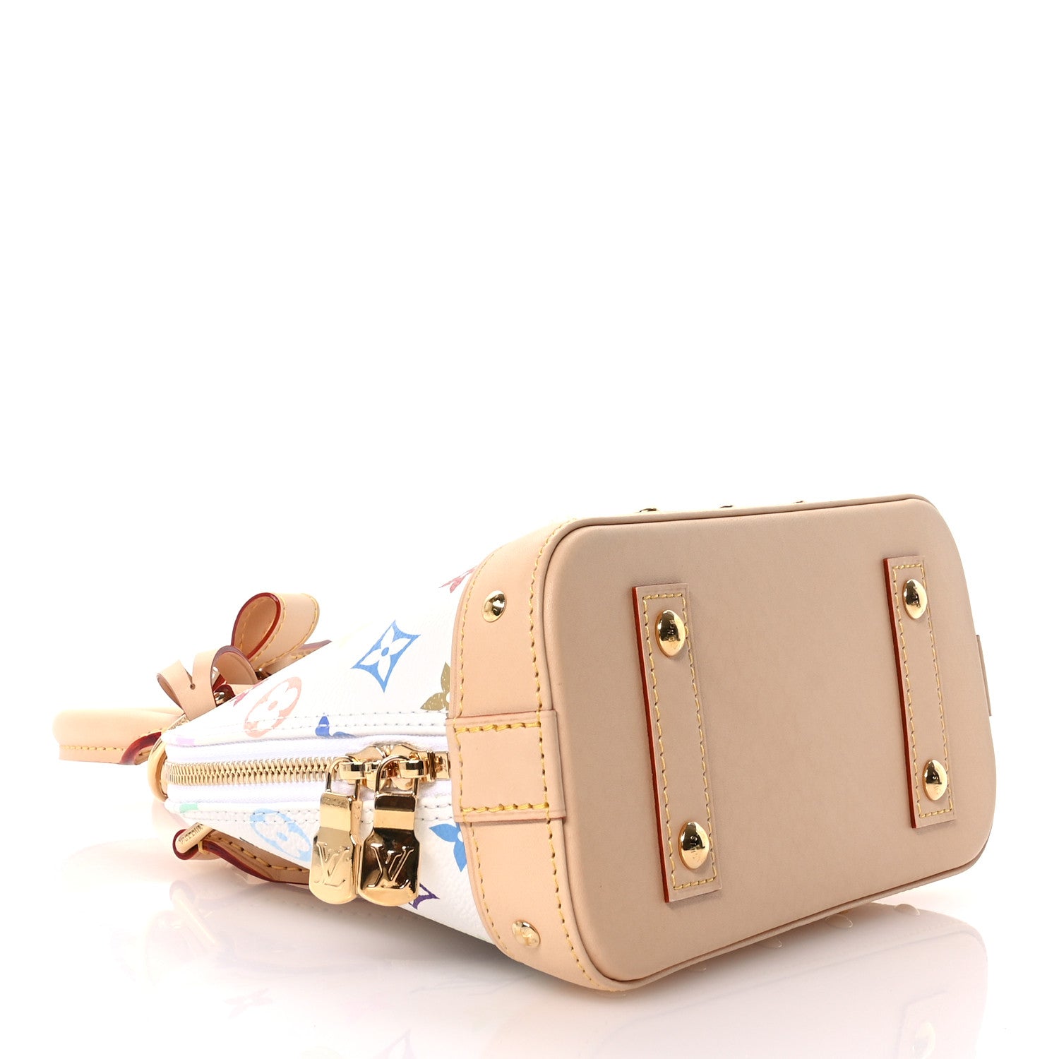 Louis Vuitton LV x TM Monogram Multicolor Alma BB White 4 of 11
