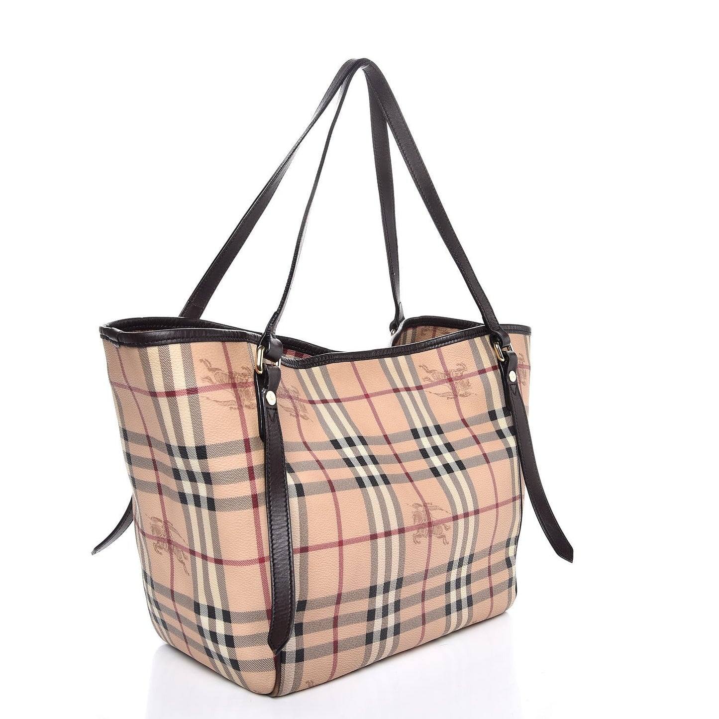 Haymarket Check Small Canterbury Tote Chocolate