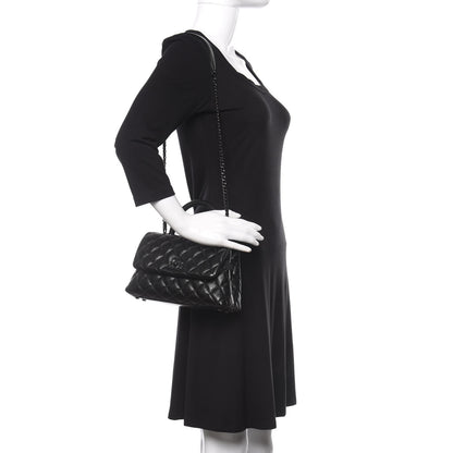 Chanel Caviar Quilted Mini Coco Handle Flap So Black 2 of 9