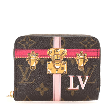 Louis Vuitton Monogram Summer Trunks Zippy Coin Purse 2 of 14