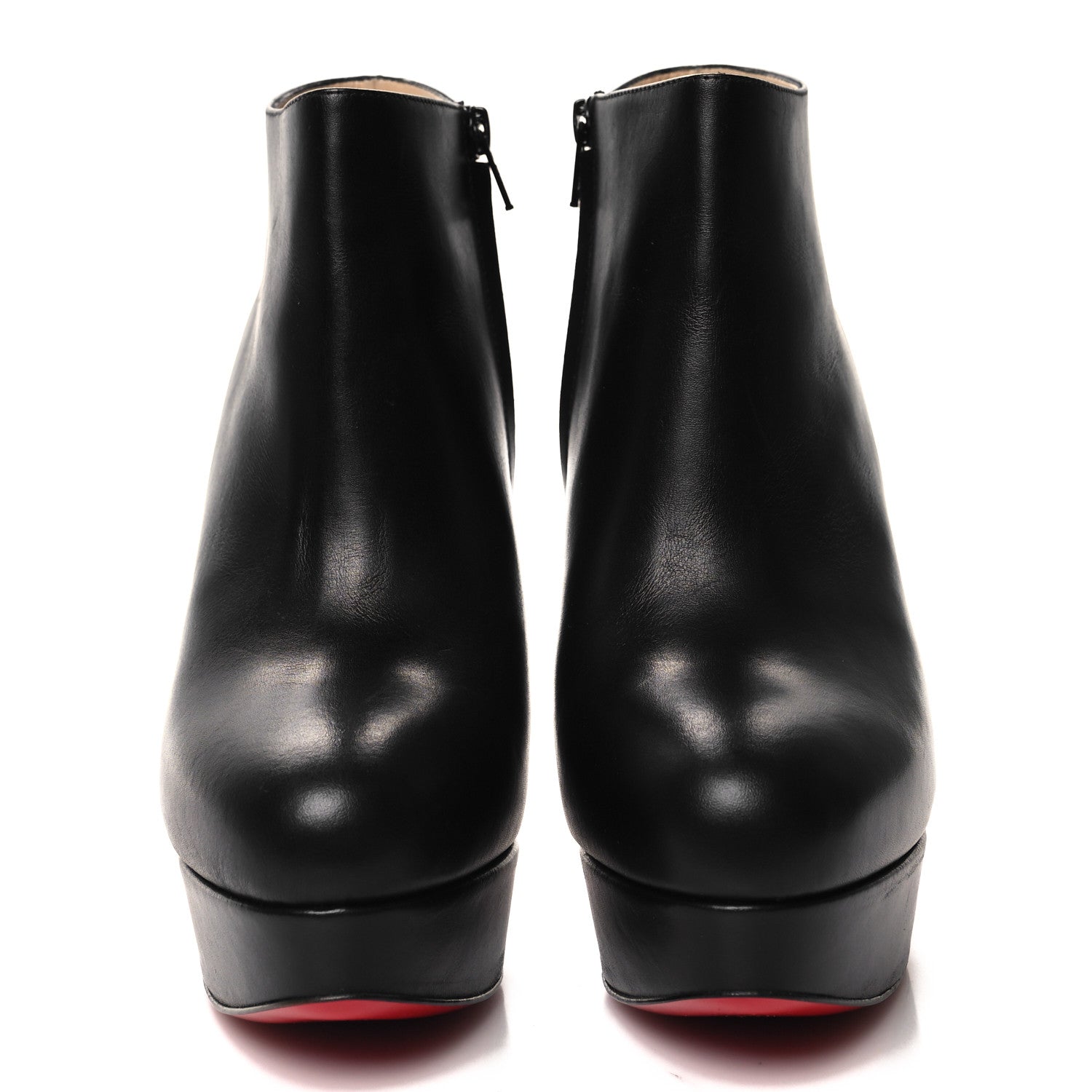 Christian Louboutin Calfskin Dirdibootie 130 Ankle Booties 39 Black 2 of 7