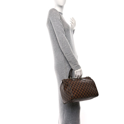 Louis Vuitton Damier Ebene Speedy 30 2 of 17