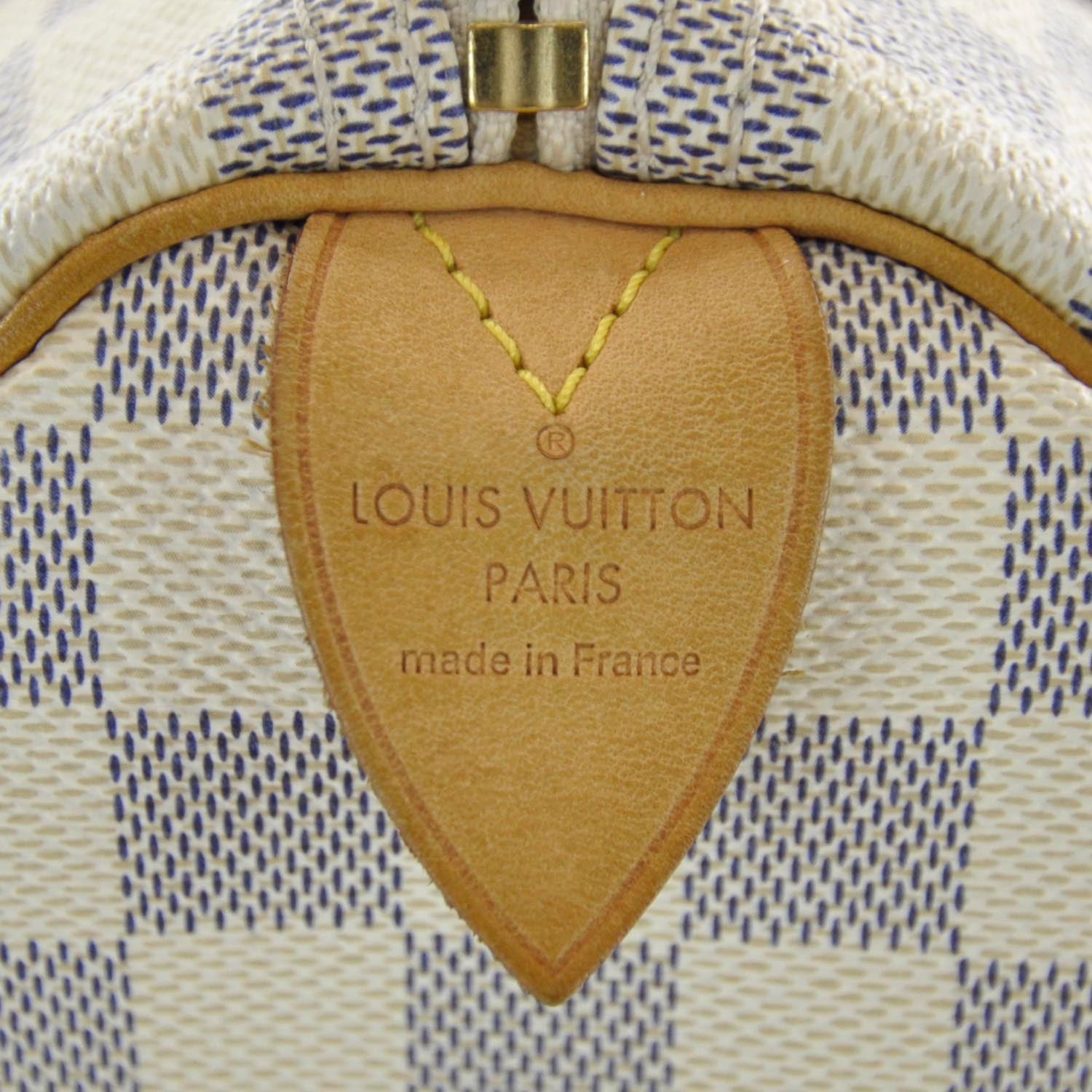 Louis Vuitton Damier Azur Speedy 30 5 of 7