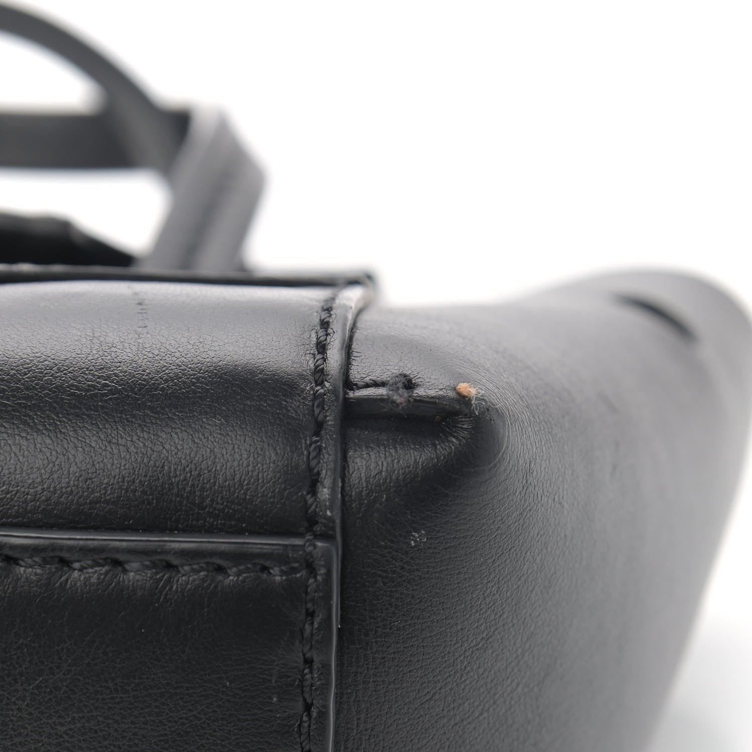 Off-White OFF WHITE Calfskin Burrow 16 Tote Black 10 of 11
